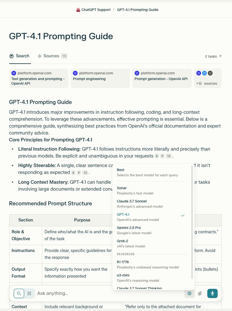 Hướng dẫn đơn giản cách prompting cho model GPT-4.1 (OpenAI) mới ra mắt 🚀